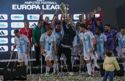 Başkent Ampute Futbol Gücü Avrupa Şampiyonu!