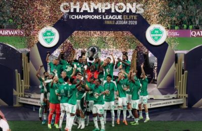 Al Ahli, Asya Şampiyonlar Ligi’nde kupayı kazandı