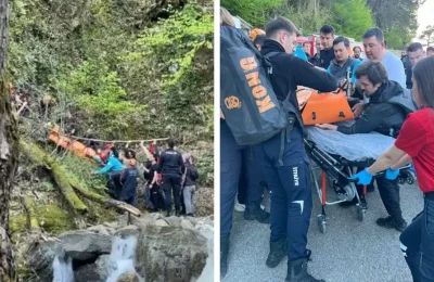 35 yaşında kalp krizi geçirip dereye düştü