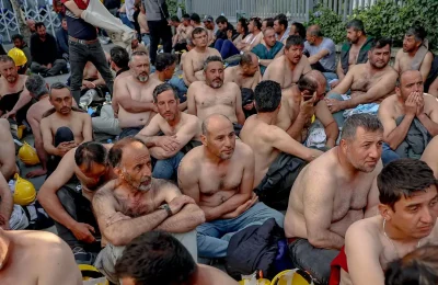 Kurtuluş Parkı’nda Gerilim: Madencilerin Açlık Grevine Polis Müdahalesi!