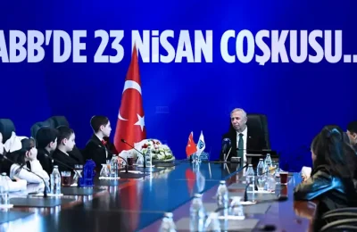 Ankara Büyükşehir Belediyesinde 23 Nisan coşkusu yaşanıyor