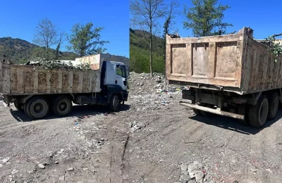 Rize’de açık alana çöp döken Fındıklı Belediyesine 2.3 milyon lira ceza