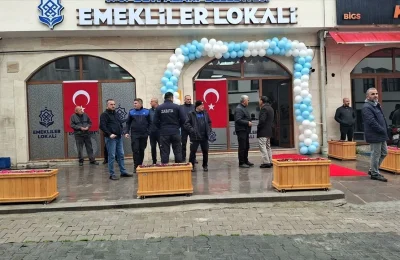Beypazarı’nda emekliler lokali hizmete girdi