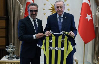 Chobani CEO’su Hamdi Ulukaya, Erdoğan’ı ziyaret etti