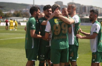 Şampiyon Bursaspor’dan 2.Lig’e süper veda! Aliağa’ya gol yağmuru!