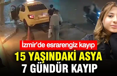 İzmir’de esrarengiz kayıp: 15 yaşındaki Asya 7 gündür kayıp