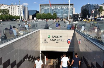 Taksim istasyonu yeniden işletmeye açıldı