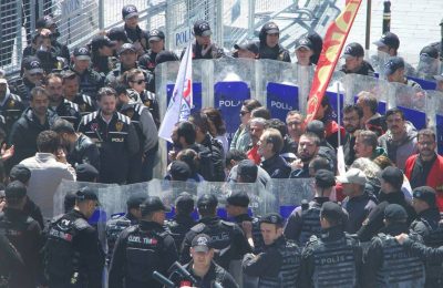 Taksim’de 1 Mayıs anmasına polis müdahalesi: 46 kişinin ifade işlemleri başladı