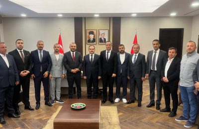 Mimder’den Kaymakam Kaya’ya Ziyaret